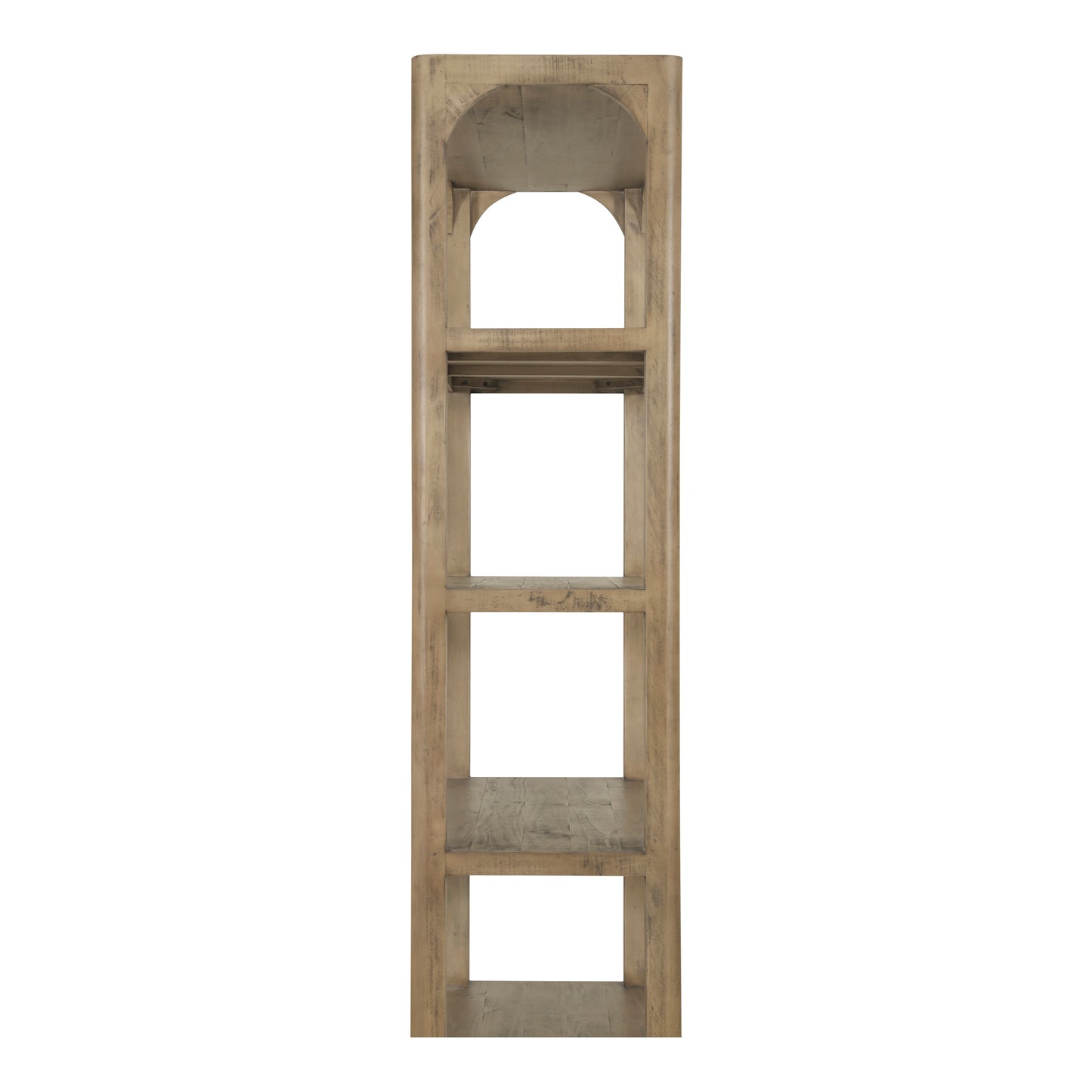 Moes Home Bookshelves ABBOTT Brown Rustic Furniture