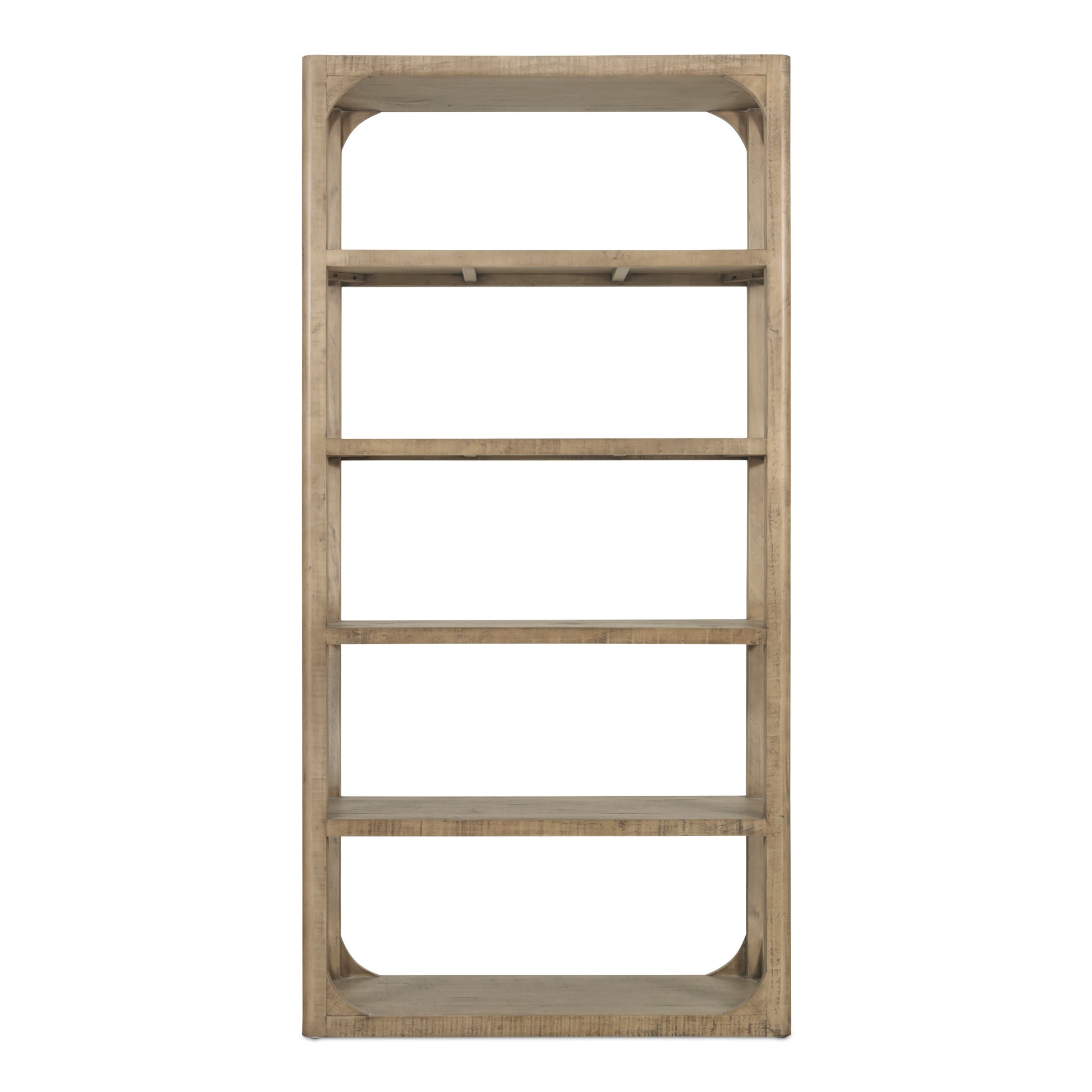 Moes Home Bookshelves ABBOTT Brown Rustic Furniture