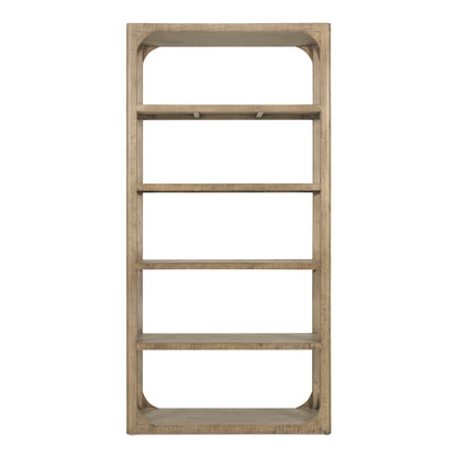 Moes Home Bookshelves ABBOTT Brown Rustic Furniture