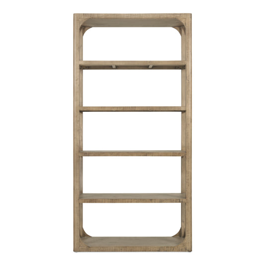 Moes Home Bookshelves ABBOTT Brown Rustic Furniture