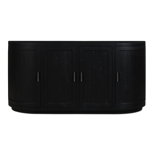 Moes Home Sideboards NICOLA Black Rustic Furniture