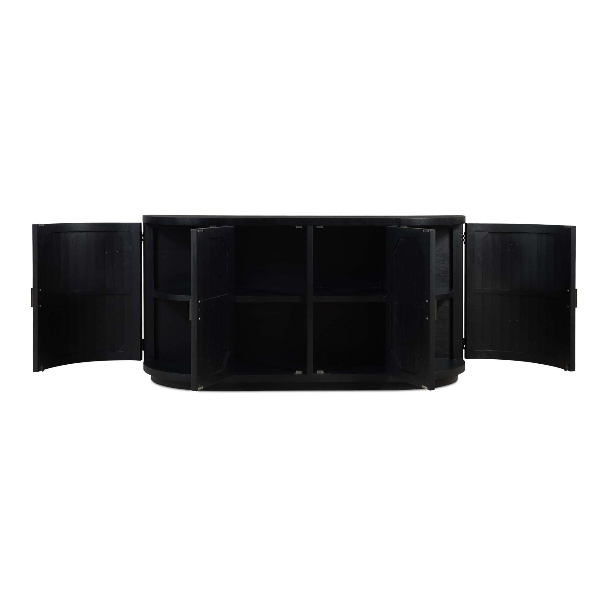 Moes Home Sideboards NICOLA Black Rustic Furniture