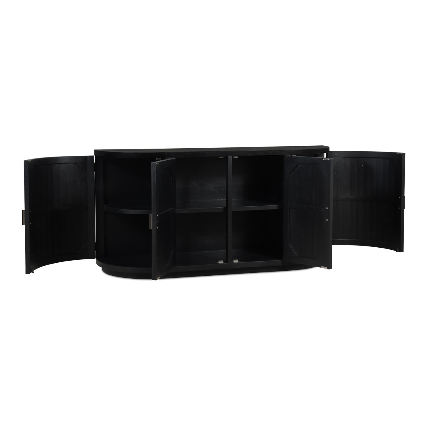 Moes Home Sideboards NICOLA Black Rustic Furniture
