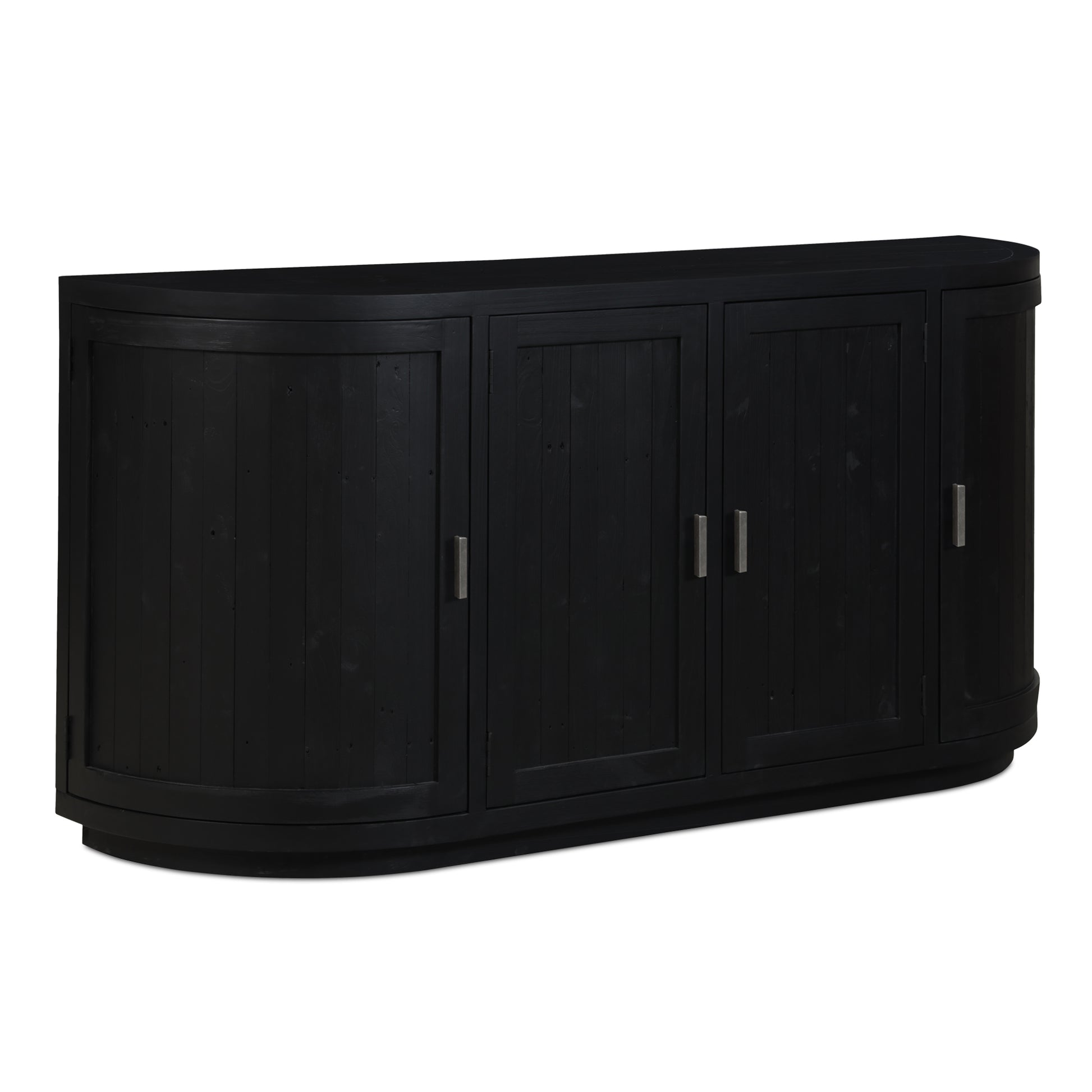 Moes Home Sideboards NICOLA Black Rustic Furniture