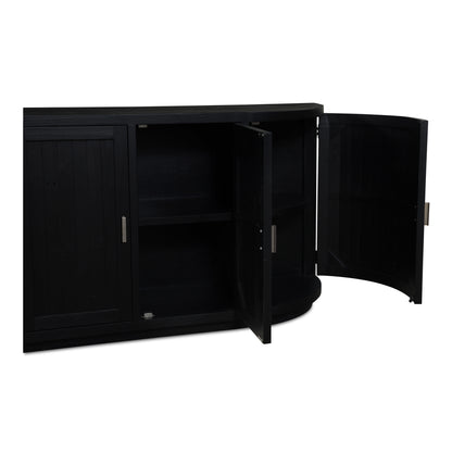 Moes Home Sideboards NICOLA Black Rustic Furniture
