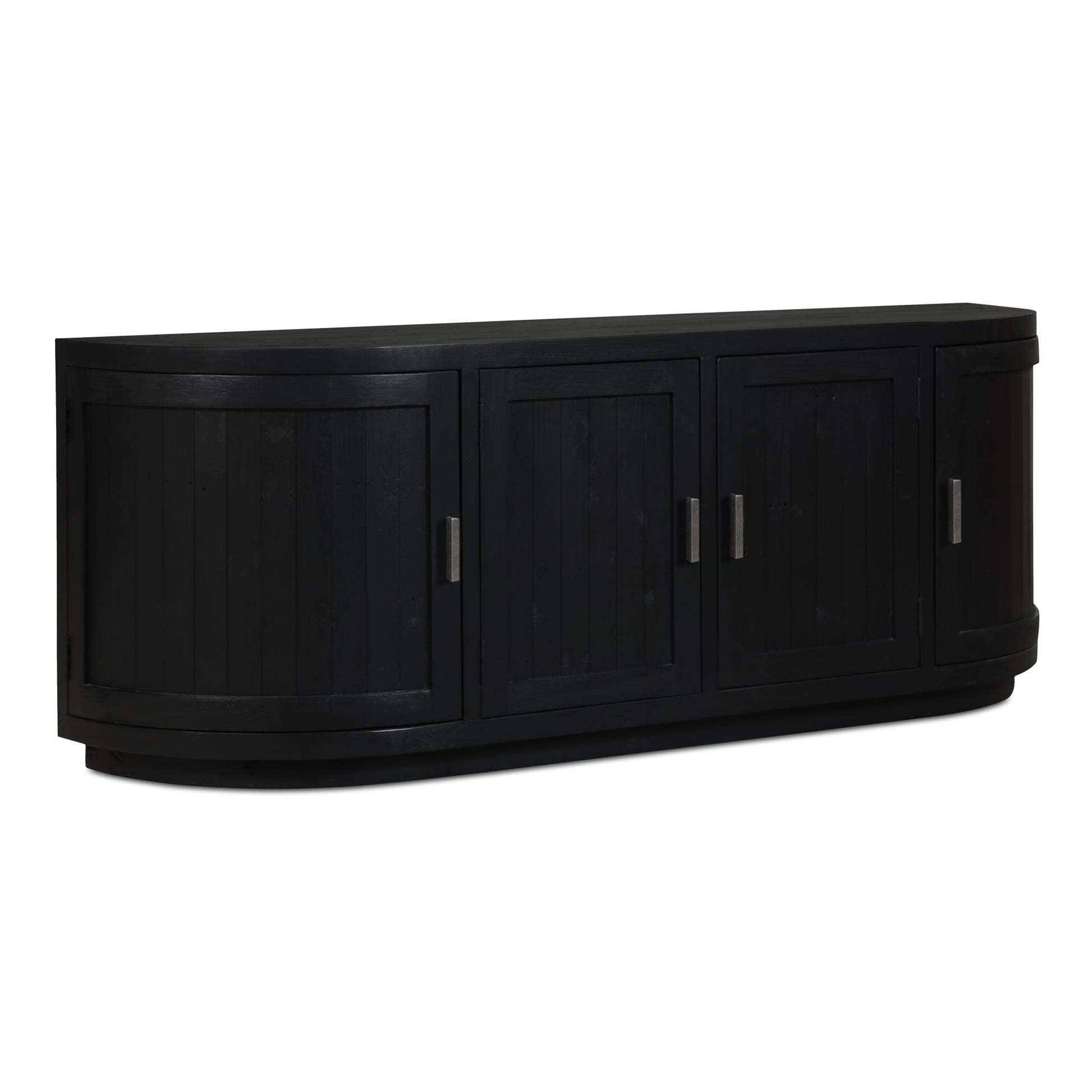 Moes Home TV Tables NICOLA Black Rustic Furniture