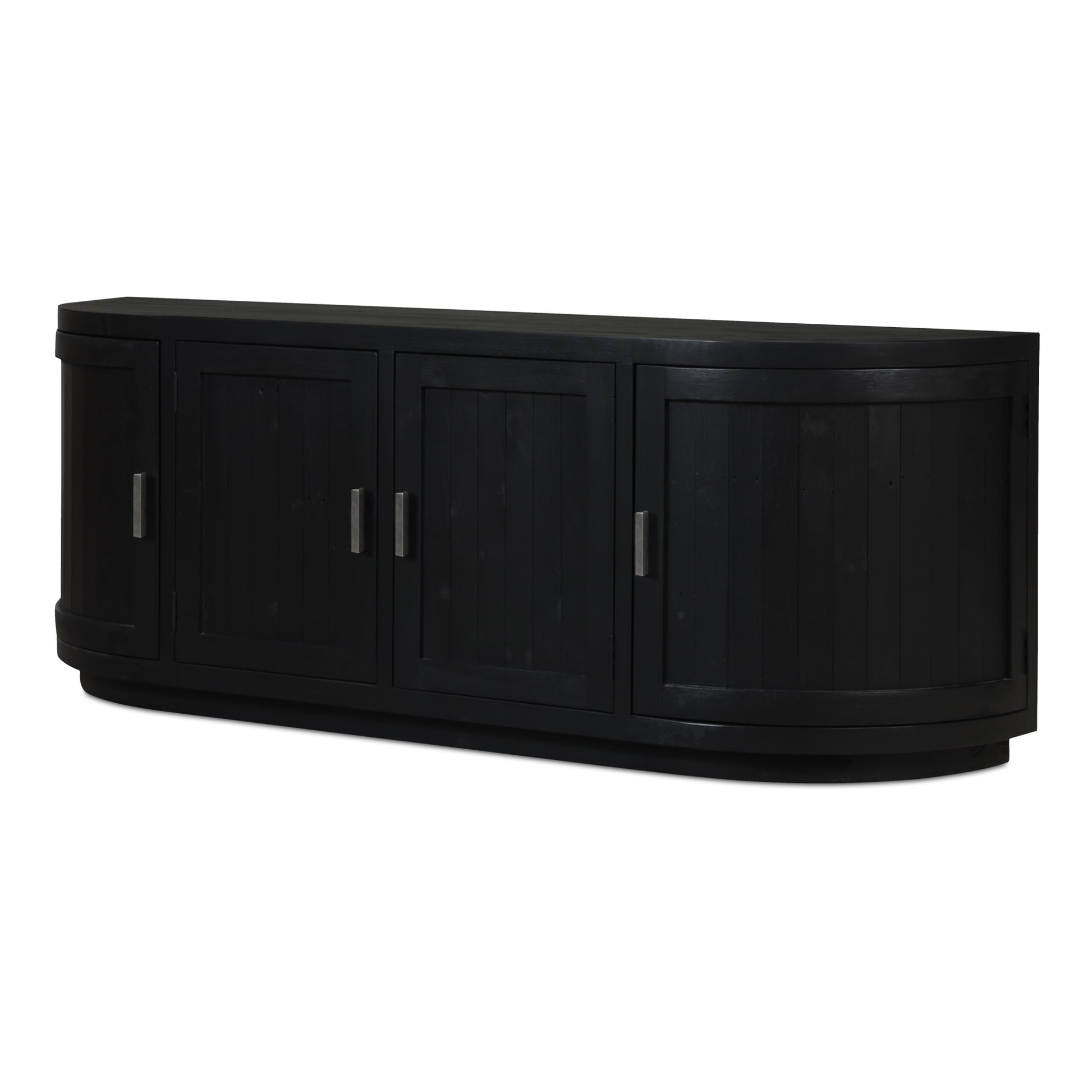 Moes Home TV Tables NICOLA Black Rustic Furniture