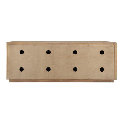 Moes Home TV Tables NICOLA Brown Rustic Furniture