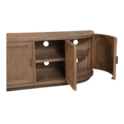 Moes Home TV Tables NICOLA Brown Rustic Furniture