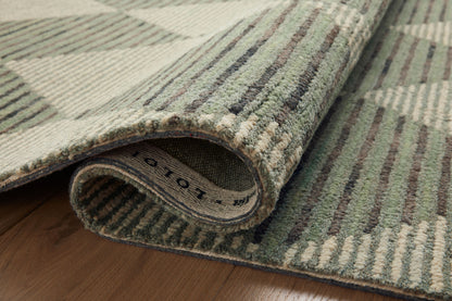 Chris Loves Julia x Loloi Francis  Spa Granite Contemporary