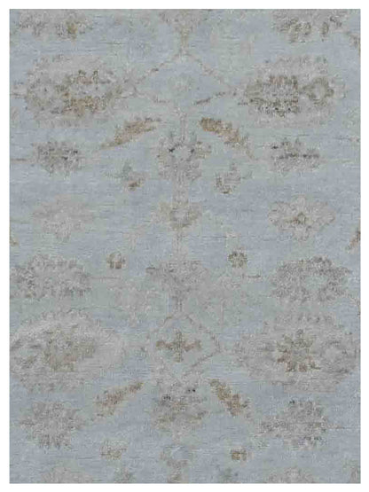 Artisan Freida Lt.Blue Ivory Traditional Knotted Rug - Rugs - Artisan - Atlanta Designer Rugs