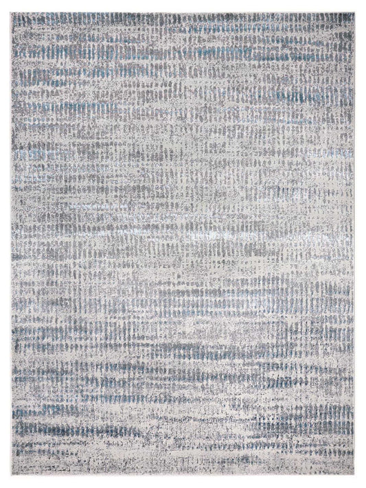 Feizy Azure 3402F Blue Gray Transitional Machine Woven Rug
