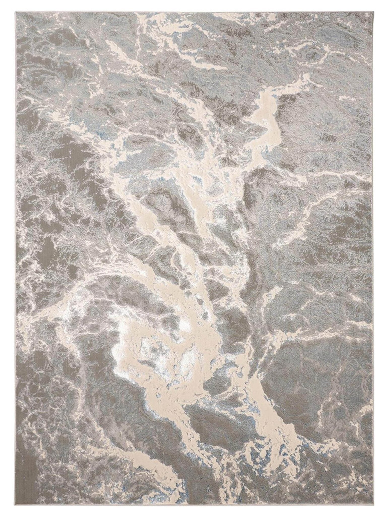 Feizy Azure 3539F Gray Blue Transitional Machine Woven Rug - Rugs - Feizy - Atlanta Designer Rugs