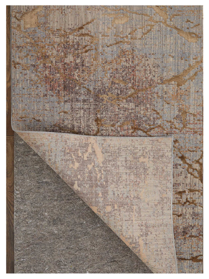 Feizy Pryor 39NEF Brown Multi Modern/Casual/Bohemian & Eclectic Modern Abstract Rug