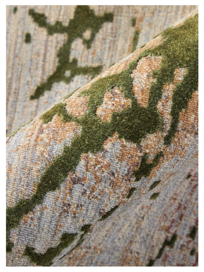 Feizy Pryor 39NEF Green Multi Modern/Casual/Bohemian & Eclectic Modern Abstract Rug