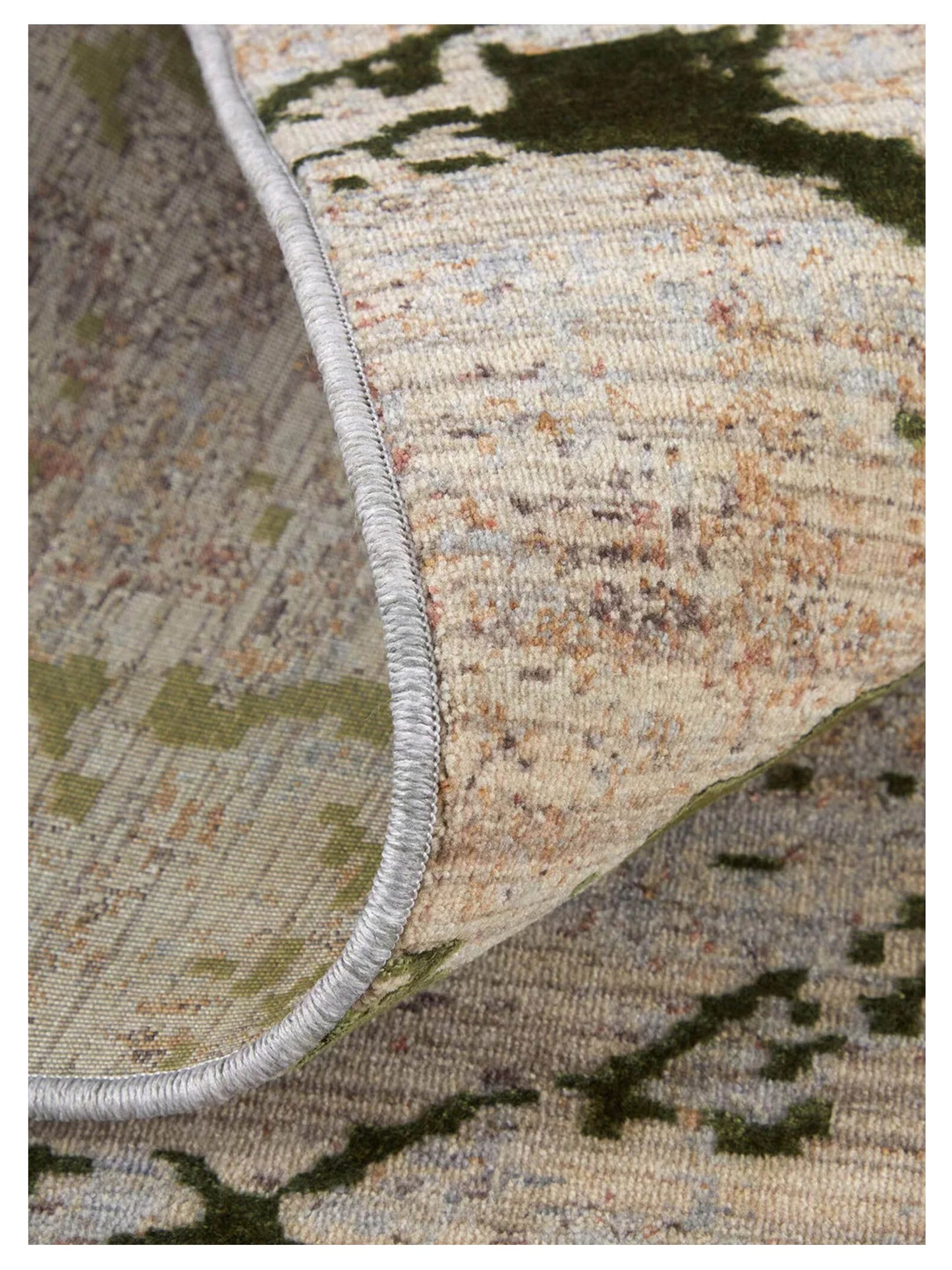 Feizy Pryor 39NEF Green Multi Modern/Casual/Bohemian & Eclectic Modern Abstract Rug