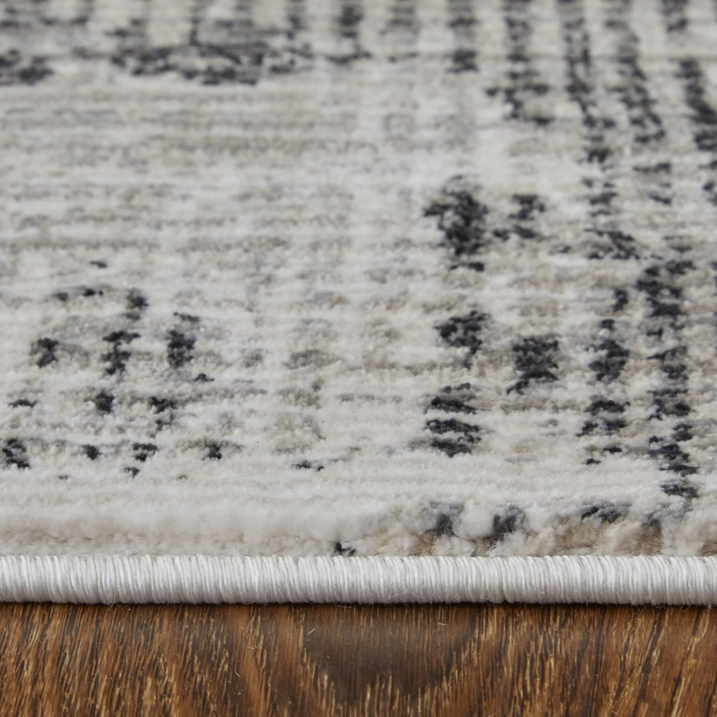 Feizy Sonora 39NYF Gray Ivory Modern/Abstract Machinemade Rug - Rugs - Feizy - Atlanta Designer Rugs