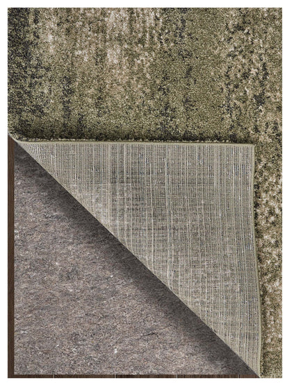 Feizy Skyview 39QCF Green Modern/Industrial/Casual Machine Made Rug