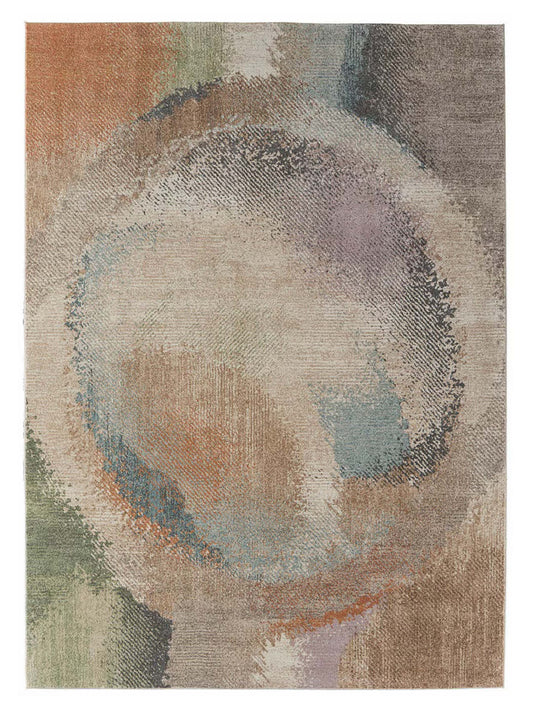 Feizy Eden 39QTF Multi Modern/Bohemian & Eclectic Machine Woven Rug