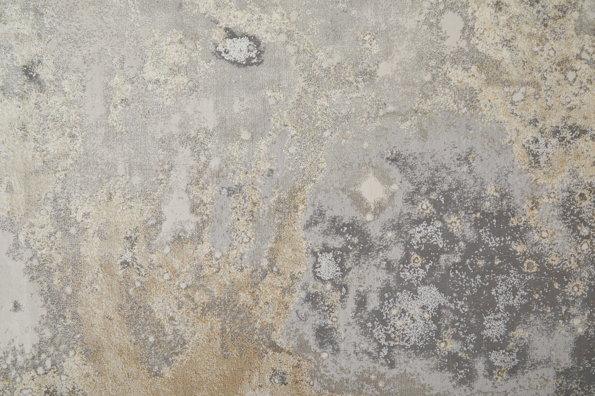 Feizy Astra 39L3F Gray Gold Transitional/Industrial/Casual Machine Woven Rug - Rugs - Feizy - Atlanta Designer Rugs