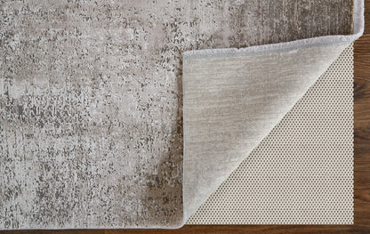 Feizy Cadiz 39FWF Beige Gray Modern/Casual Machine Woven Rug - Rugs - Feizy - Atlanta Designer Rugs