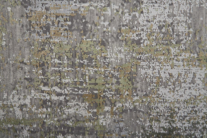 Feizy Cadiz 39FXF Green Gray Modern/Casual Machine Woven Rug - Rugs - Feizy - Atlanta Designer Rugs