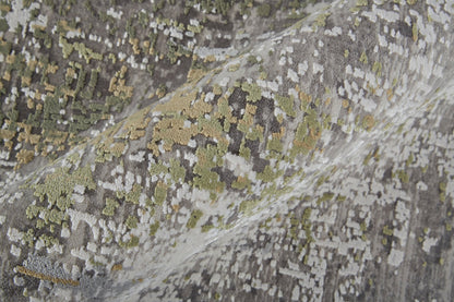 Feizy Cadiz 39FXF Green Gray Modern/Casual Machine Woven Rug - Rugs - Feizy - Atlanta Designer Rugs