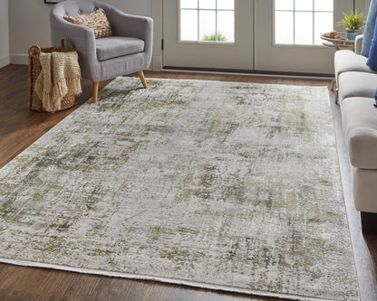 Feizy Cadiz 39FXF Green Gray Modern/Casual Machine Woven Rug - Rugs - Feizy - Atlanta Designer Rugs