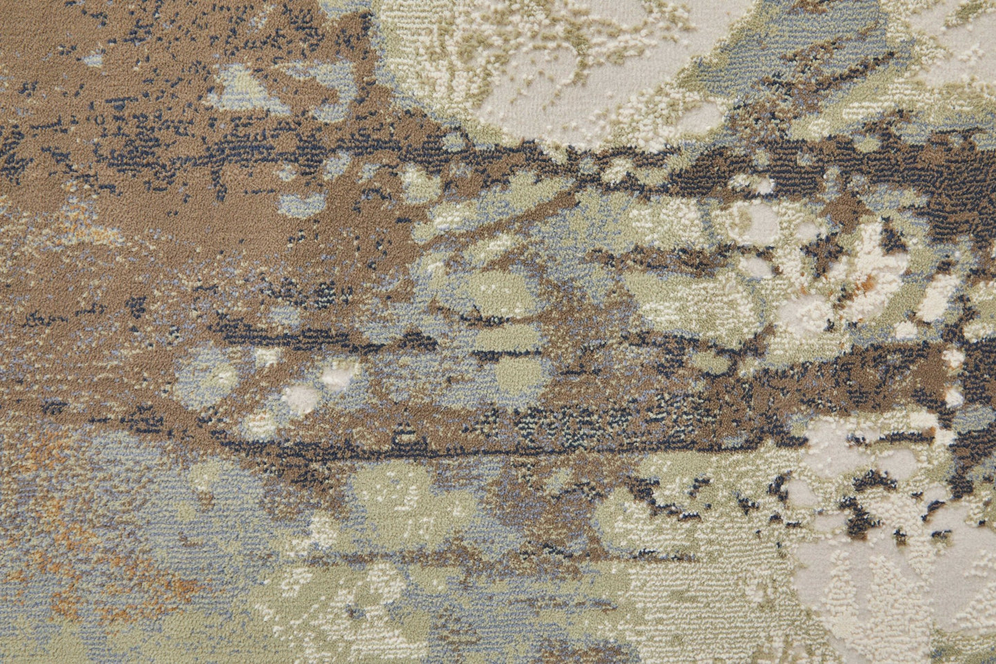 Feizy Clio 39K1F Brown Beige Modern/Industrial/Casual Machine Woven Rug - Rugs - Feizy - Atlanta Designer Rugs