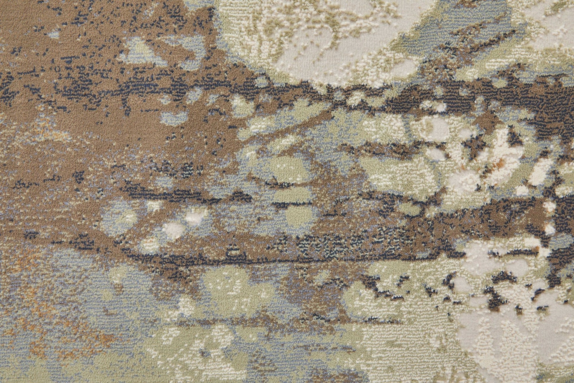 Feizy Clio 39K1F Brown Beige Modern/Industrial/Casual Machine Woven Rug - Rugs - Feizy - Atlanta Designer Rugs