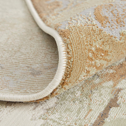 Feizy Clio 39K1F Brown Beige Modern/Industrial/Casual Machine Woven Rug - Rugs - Feizy - Atlanta Designer Rugs