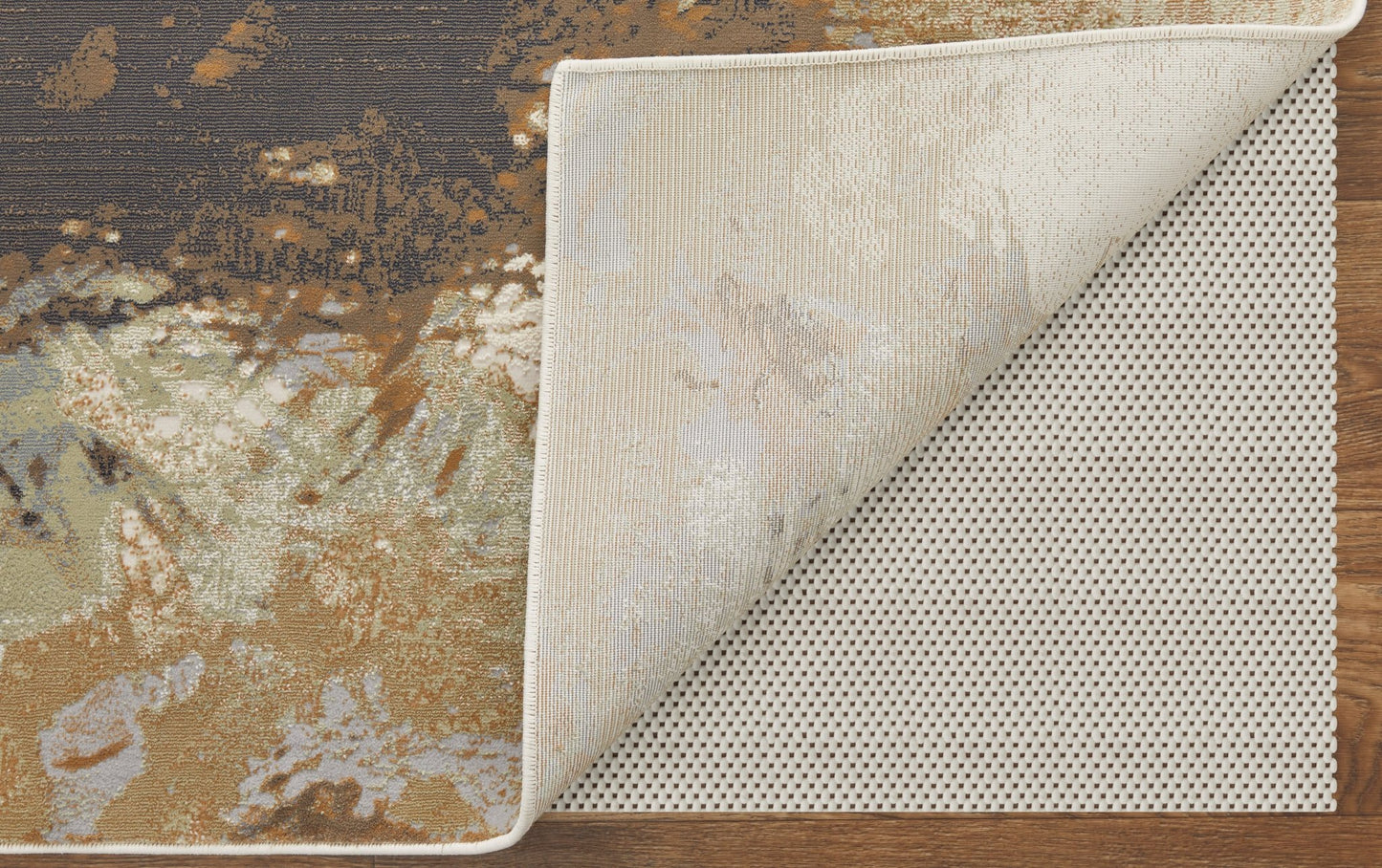 Feizy Clio 39K1F Brown Beige Modern/Industrial/Casual Machine Woven Rug - Rugs - Feizy - Atlanta Designer Rugs