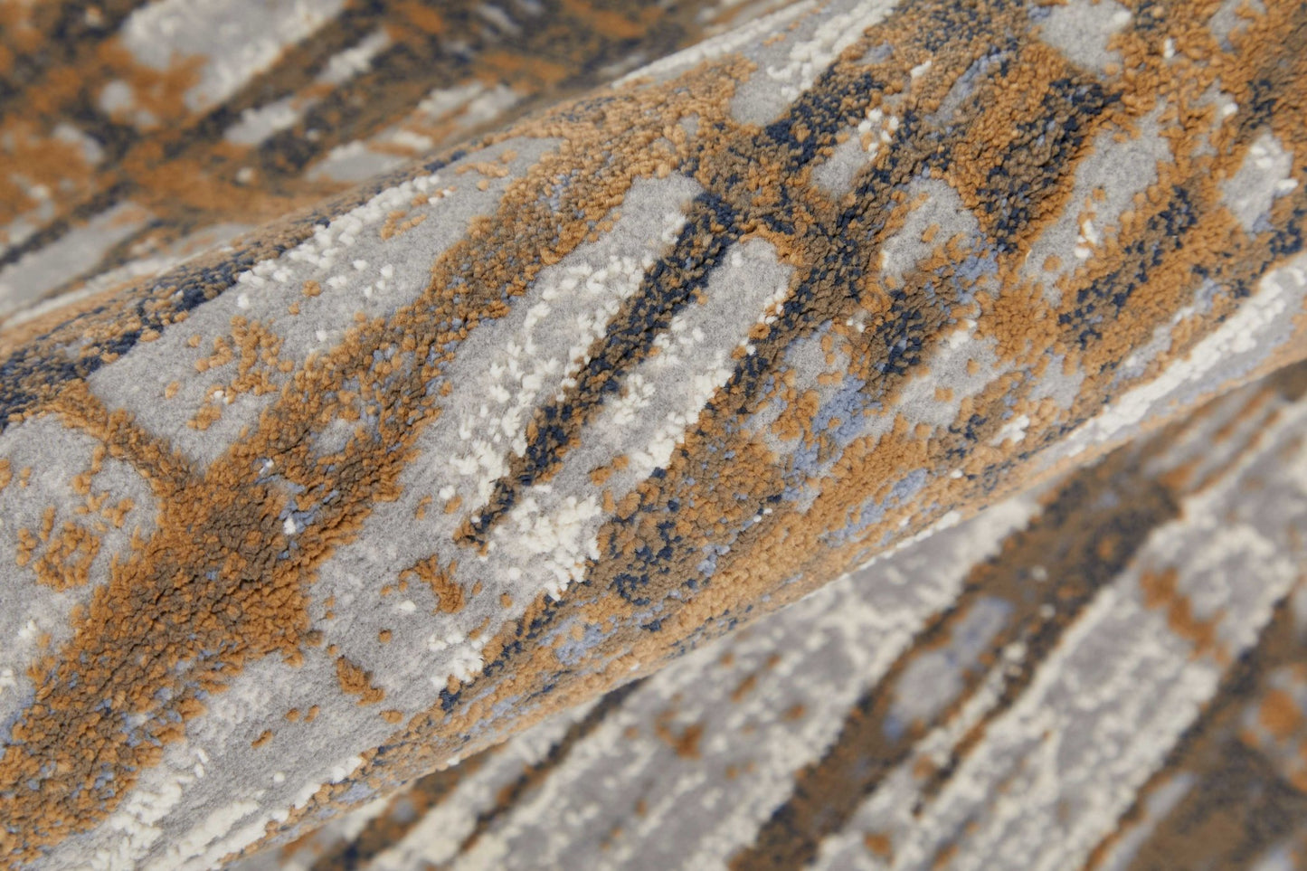 Feizy Clio 39K4F Navy Gray Modern/Industrial/Casual Machine Woven Rug - Rugs - Feizy - Atlanta Designer Rugs