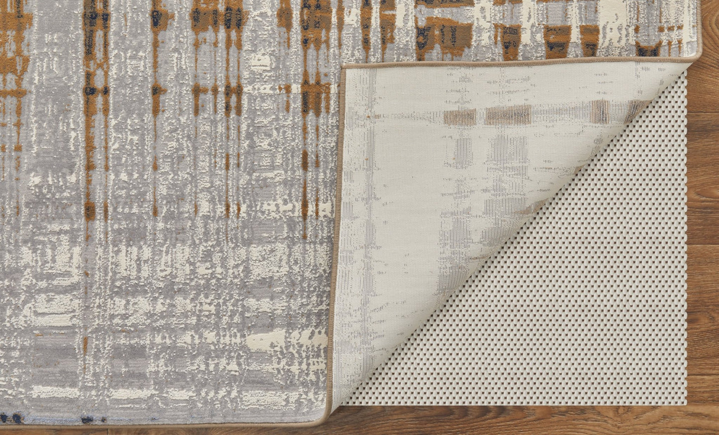 Feizy Clio 39K4F Navy Gray Modern/Industrial/Casual Machine Woven Rug - Rugs - Feizy - Atlanta Designer Rugs