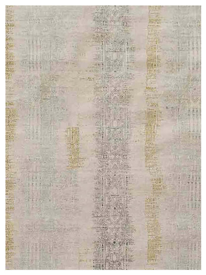 Limited PARKES PA - 566 Mushroom Transitional Knotted Rug - Rugs - Limited - Atlanta Designer Rugs