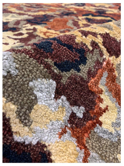 Artisan Abigail Multi Transitional Knotted Rug - Rugs - Artisan - Atlanta Designer Rugs