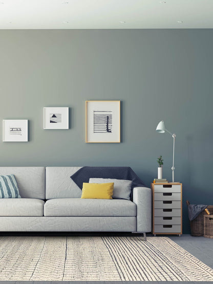 Artisan Viola Blue Ivory Transitional Knotted Rug - Rugs - Artisan - Atlanta Designer Rugs