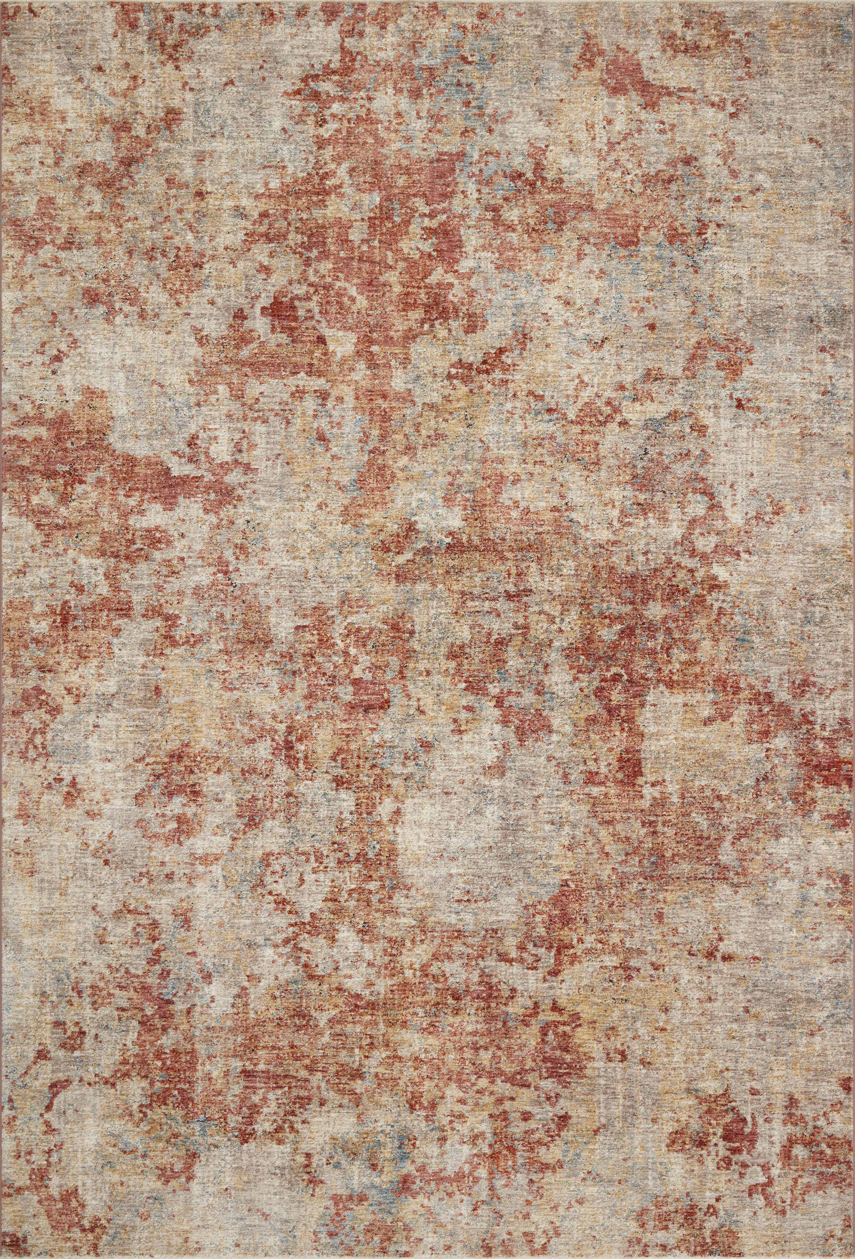 Loloi Gaia GAA-03 Taupe Brick Traditional Power Loomed Rug – Atlanta ...