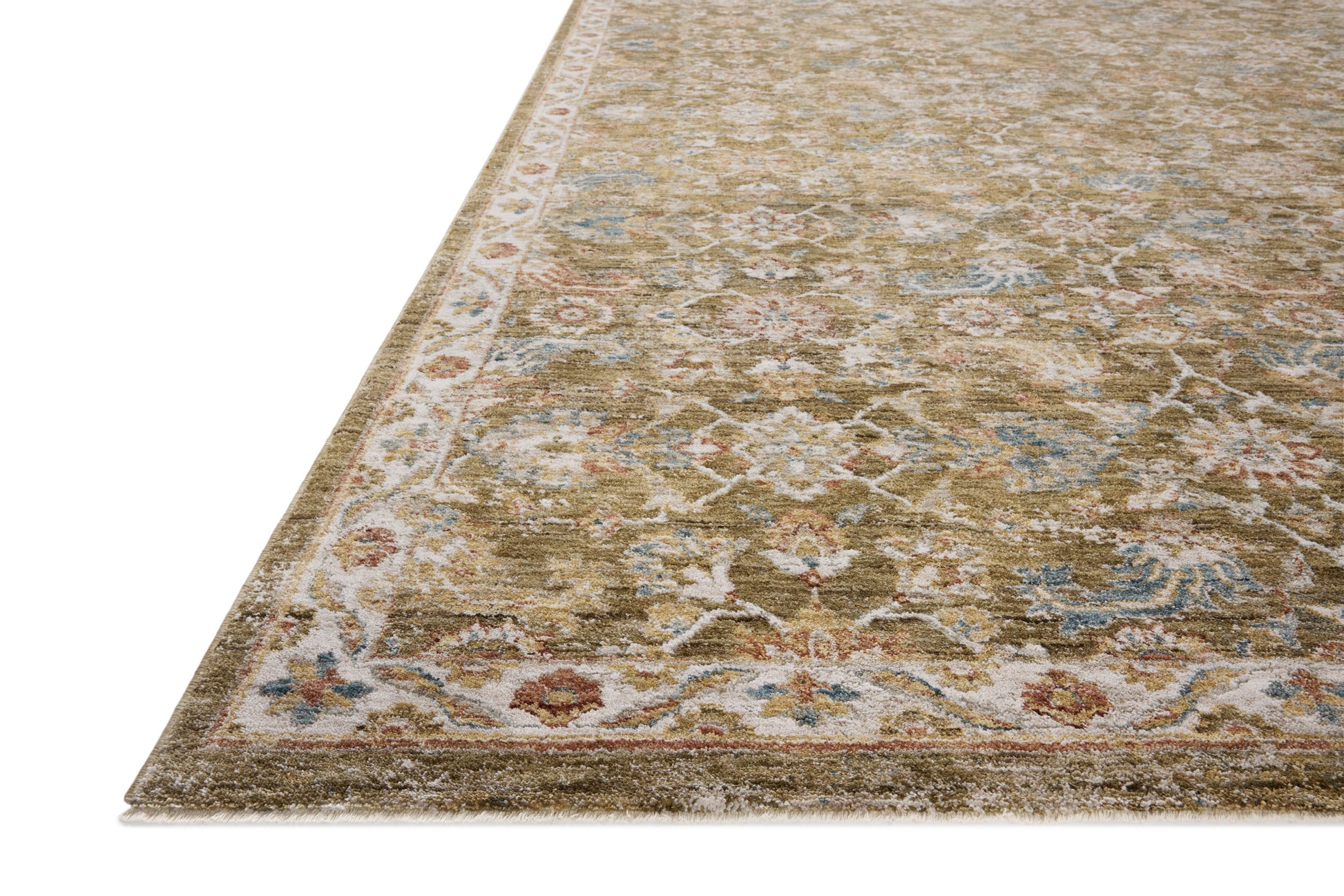 Loloi Gaia  Olive Multi Traditional