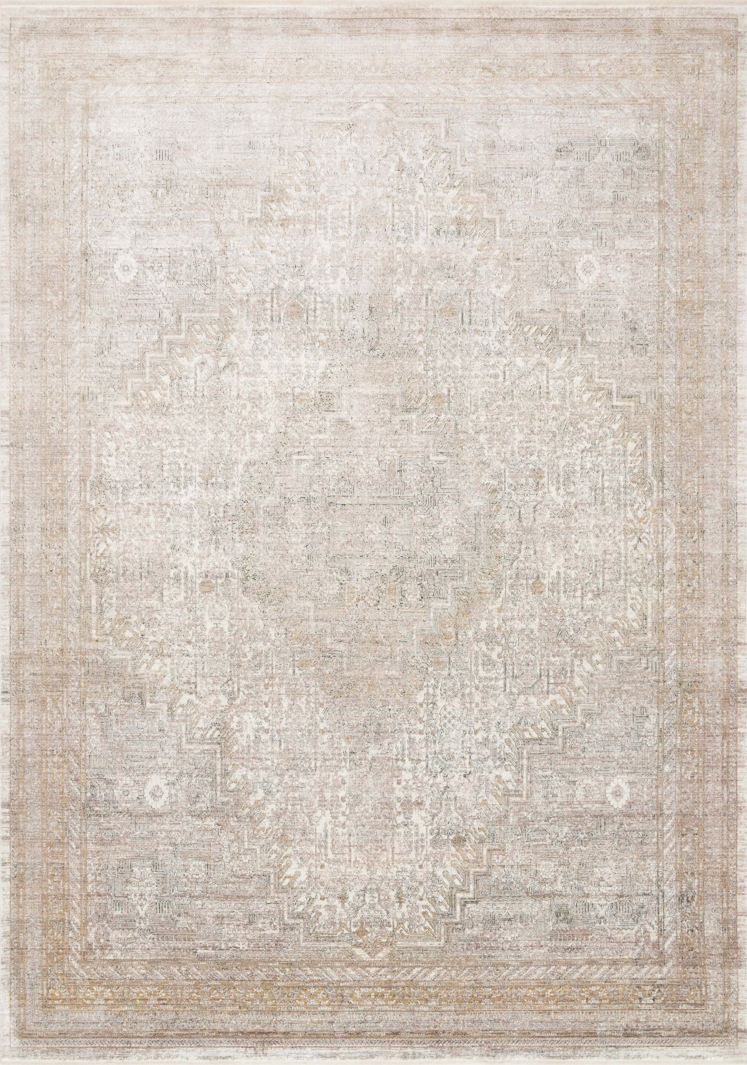 Loloi Gemma  Sand Ivory Traditional