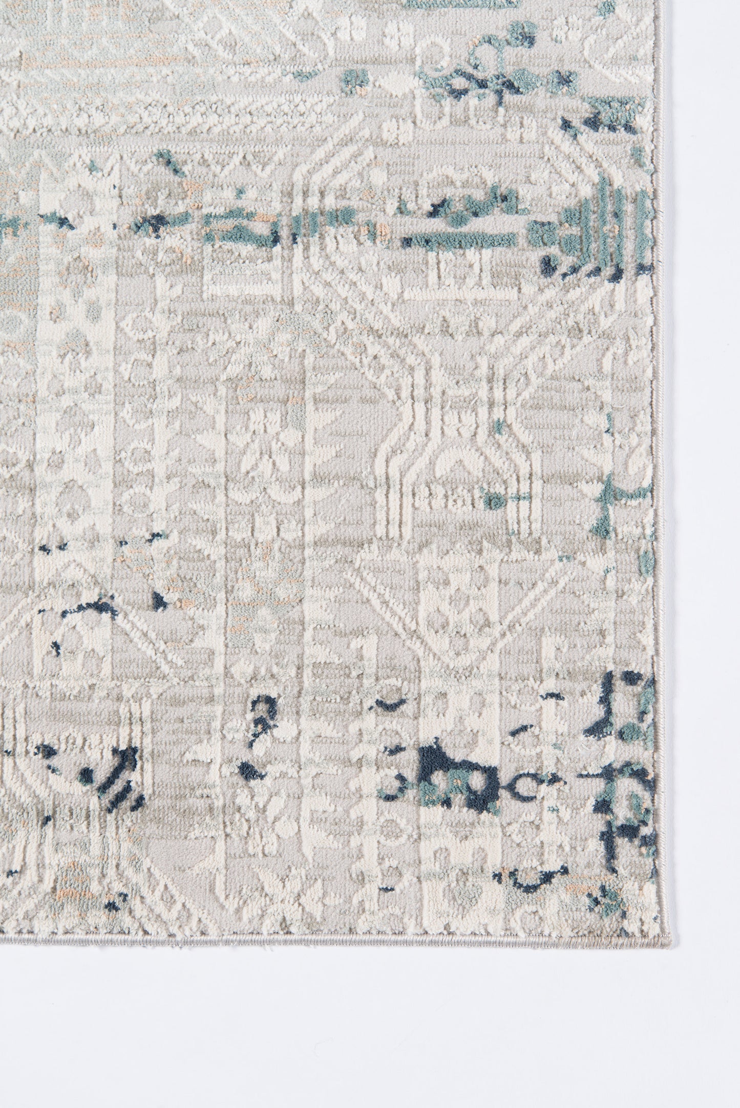 Momeni Genevieve  Silver  Traditional