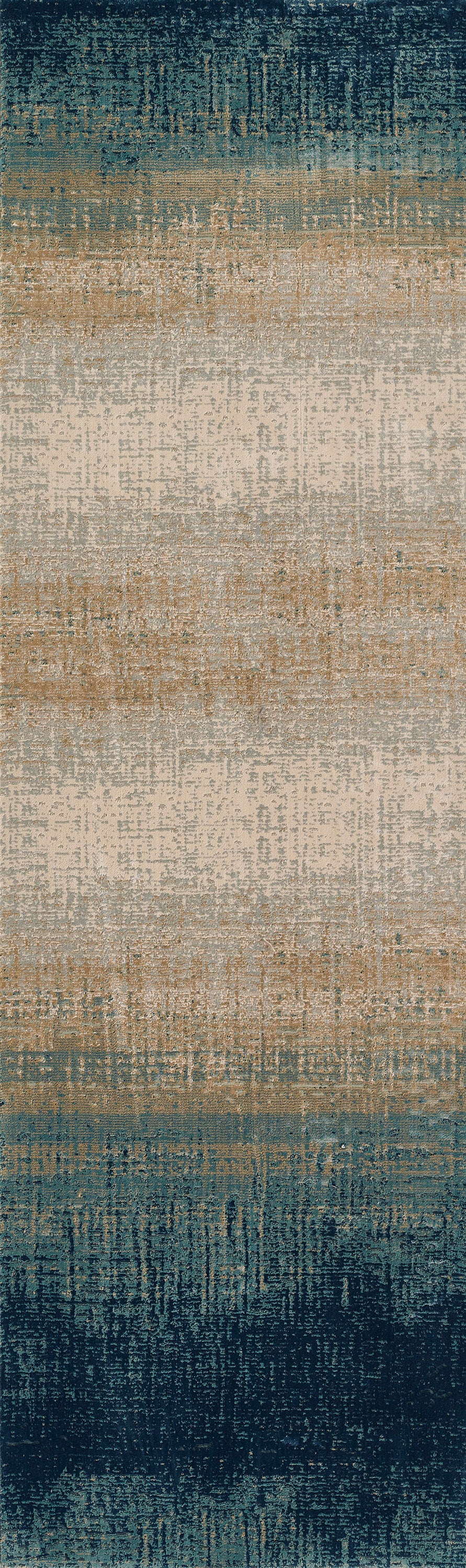 Momeni Genevieve  Blue  Contemporary