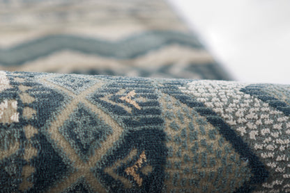 Momeni Genevieve  Blue  Contemporary