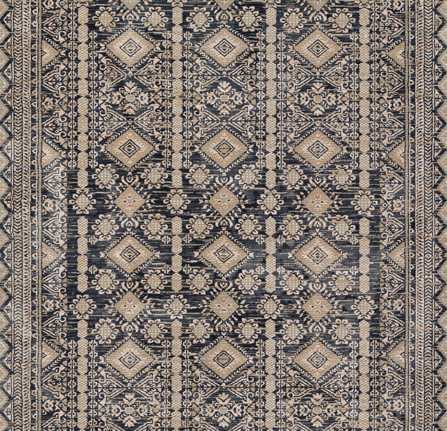 Momeni Genevieve  Charcoal  Southwestern