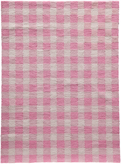 Momeni Geo  Pink  Contemporary