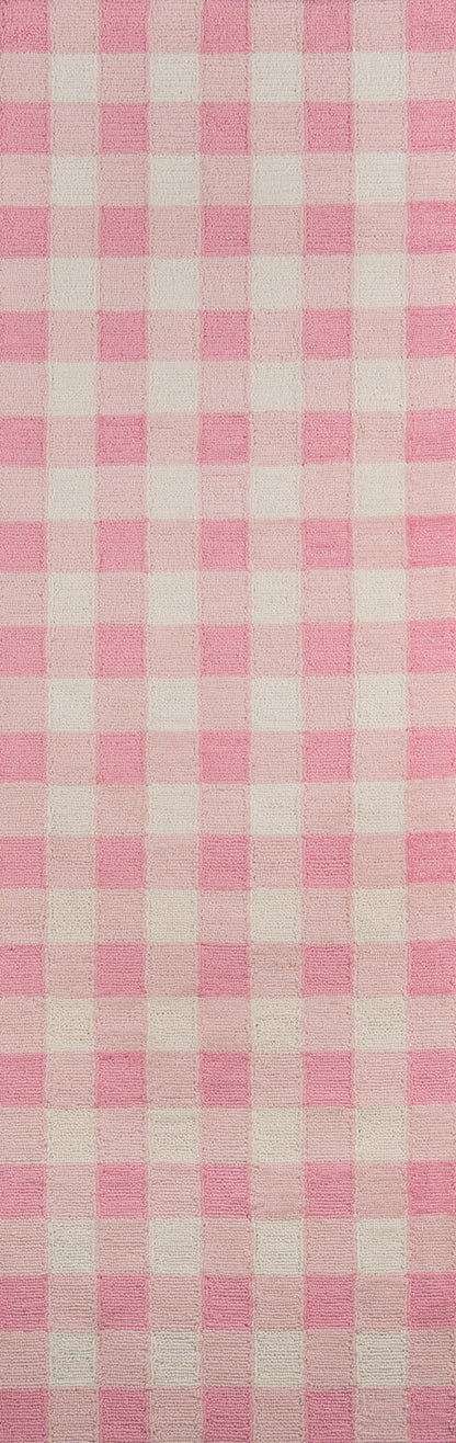 Momeni Geo  Pink  Contemporary