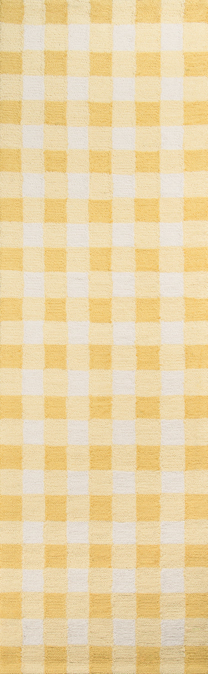 Momeni Geo  Yellow  Contemporary