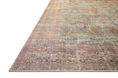 Amber Lewis x Loloi Georgie  Jade Sunset Traditional