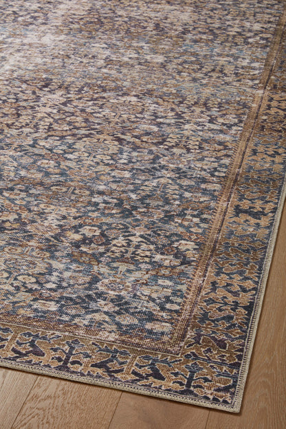 Amber Lewis x Loloi Georgie  Denim Spice Traditional