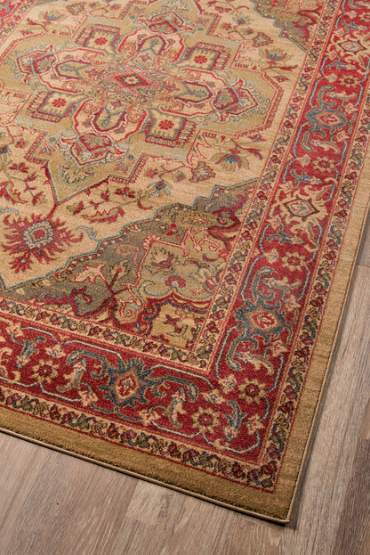 Momeni Ghazni  Beige  Traditional
